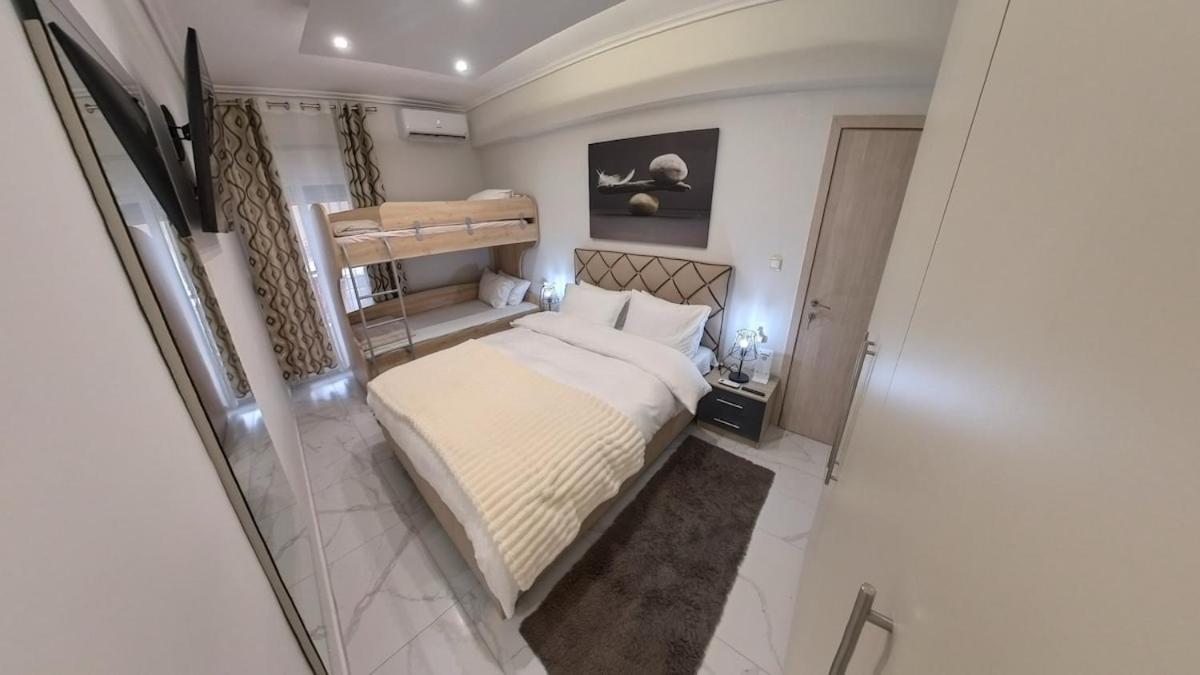 Cozy Sea View Apartment In Paralia 外观 照片