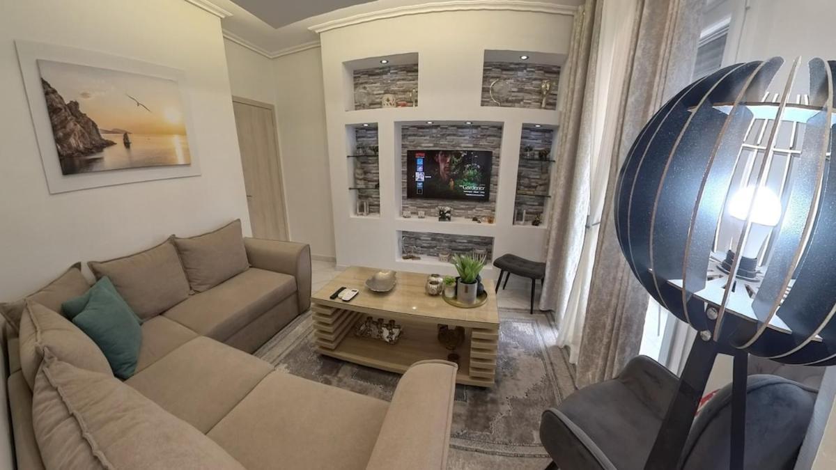 Cozy Sea View Apartment In Paralia 外观 照片