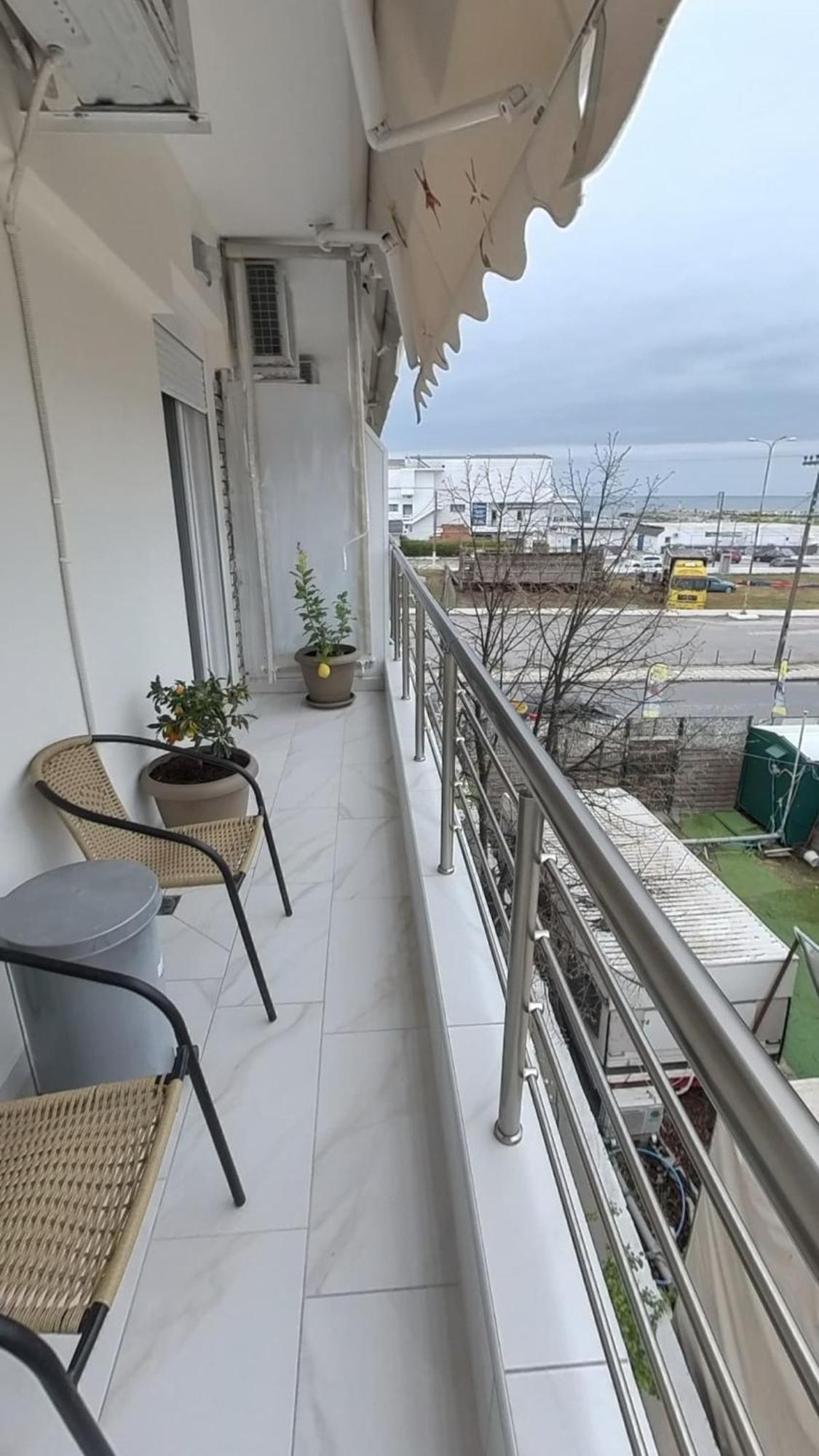 Cozy Sea View Apartment In Paralia 外观 照片